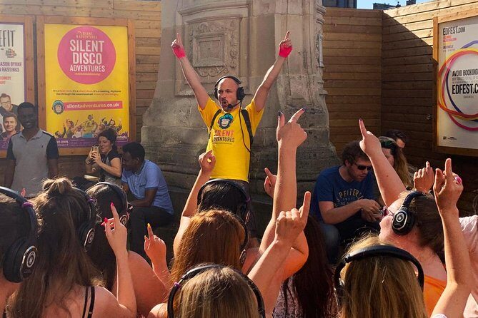 A Silent Disco Adventure in Glasgow - George Square Jive: Big-Space Energy for an Outdoor Party Moment