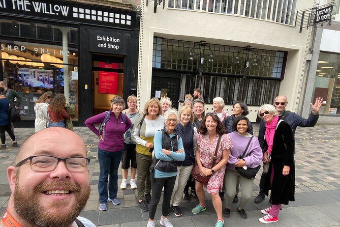 Charles Rennie Mackintosh Walking Tour: Saturdays 10am - Willow Tearooms on Buchanan Street and The Lighthouse for first-building context