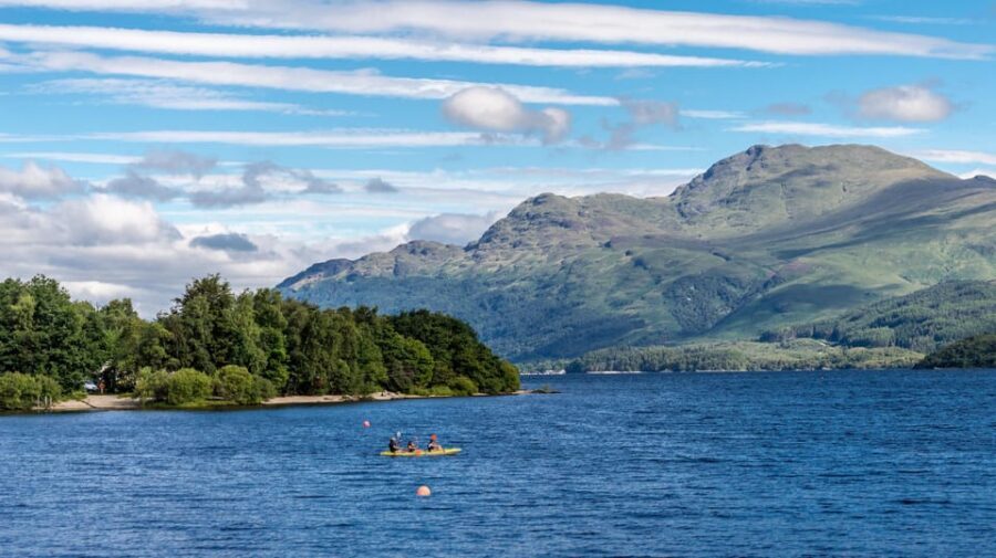 From Glasgow; Loch Lomond and Highlands Private Day Tour - First stop: Dumbarton Castle’s shockingly deep timeline