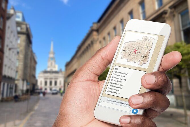 Fun and Flexible Treasure Hunt Around Glasgow with Cryptic Clues - A WhatsApp-style treasure hunt around Glasgow’s core