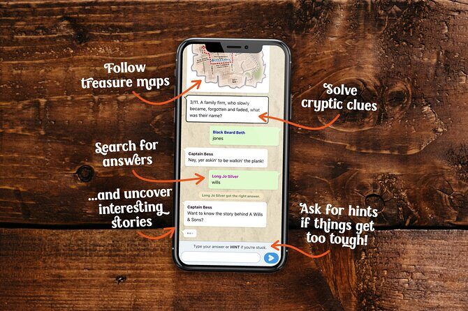 Fun and Flexible Treasure Hunt Around Glasgow with Cryptic Clues - Getting started: the phone setup is simple, but data matters