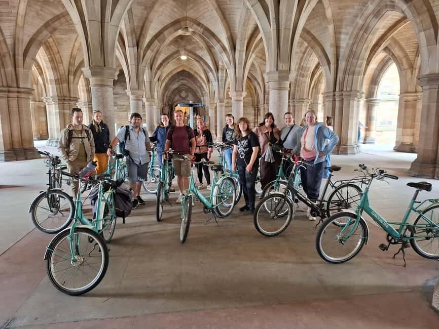 Glasgow: City, Green spaces and Clyde Bridges Bike Tour - Key things I’d bookmark before you ride