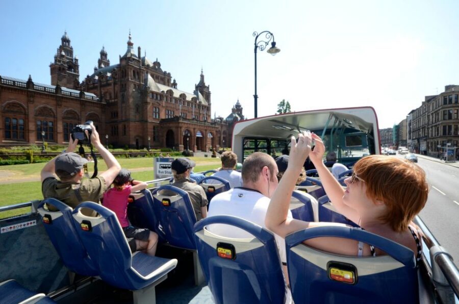 Glasgow: City Sightseeing Hop-On Hop-Off Bus Tour - George Square and the Cathedral Area (Start Where the City Feels Historic)