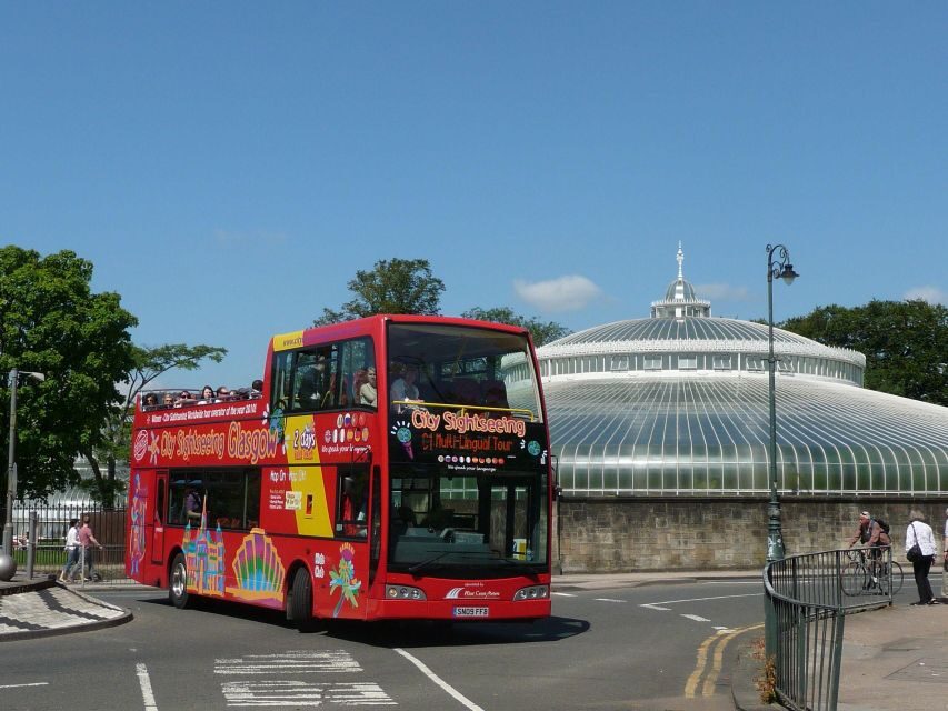 Glasgow: City Sightseeing Hop-On Hop-Off Bus Tour - SEC Centre, Hilton Garden Inn, and the Clydeside River Sights