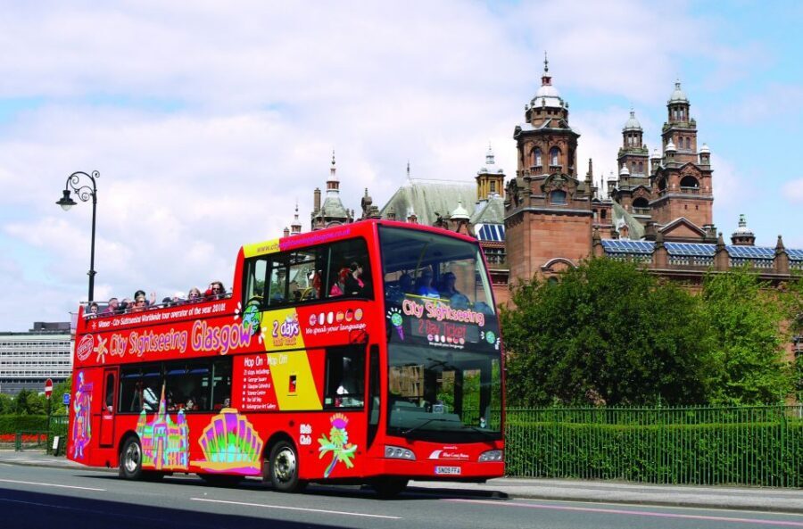 Glasgow: City Sightseeing Hop-On Hop-Off Bus Tour - Price and Time Value for 1 or 2 Days of Stops