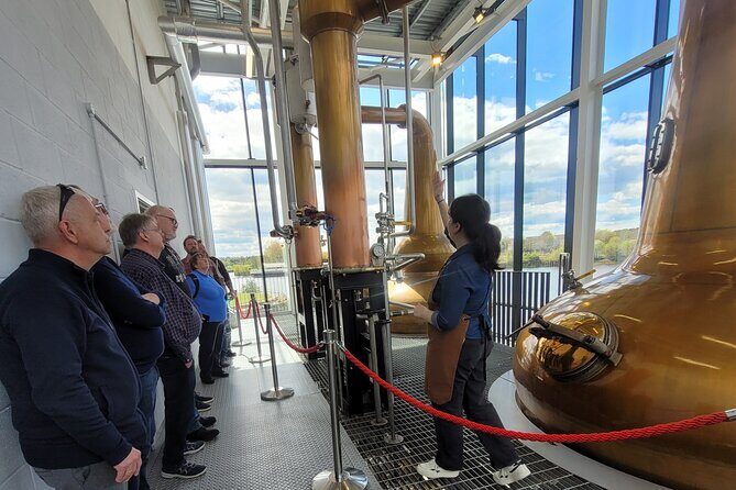 Glasgow EBike and Whisky Distillery Tour! - Stop 9 at Clydeside Distillery: how the tasting part works