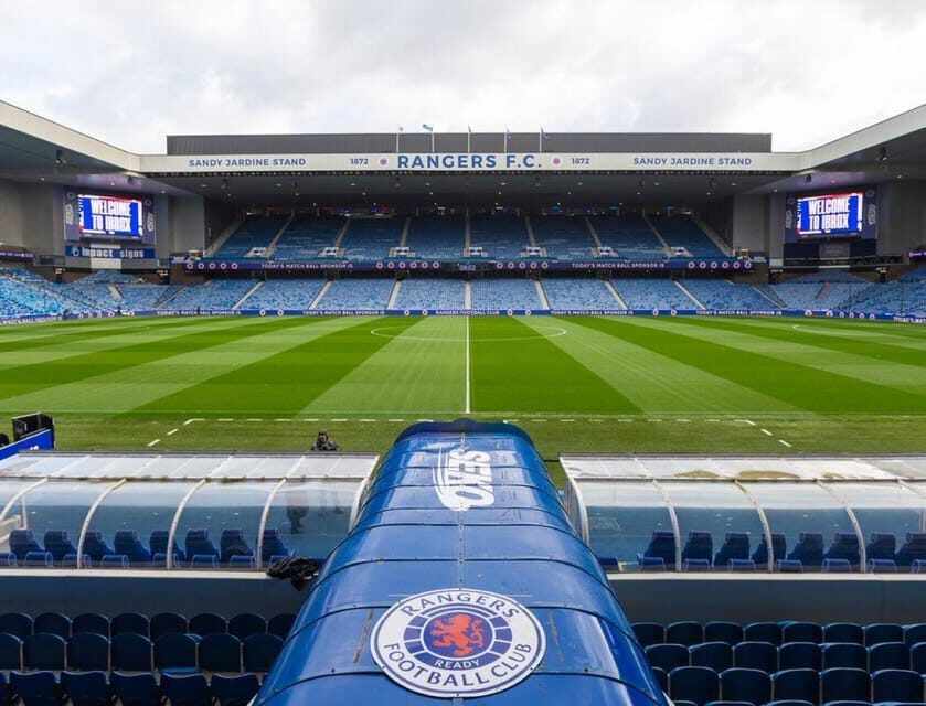 Glasgow: Ibrox Stadium Tour - Ibrox in motion: how the Marble Staircase sets the tone