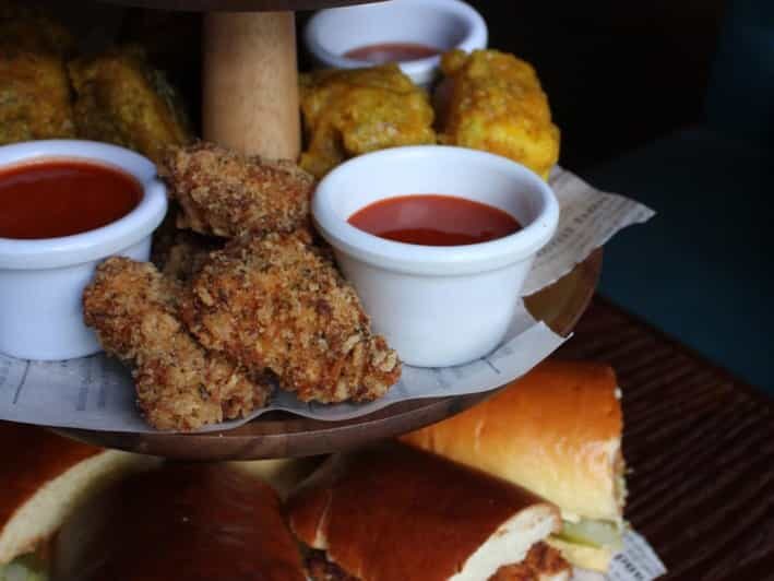 Glasgow: Kentuck-Tea, A twist on afternoon tea - Savoury bites: small portions with big flavour decisions