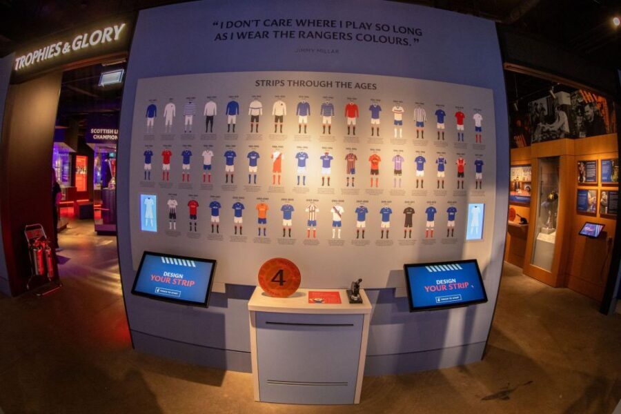 Glasgow: Rangers Football Club Museum - Entering Edmiston House: what your 1.5-hour museum slot looks like