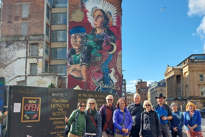 Glasgow Street Art Daily Walking Tour: 2pm - Pace and walking distance: easy legs, city views