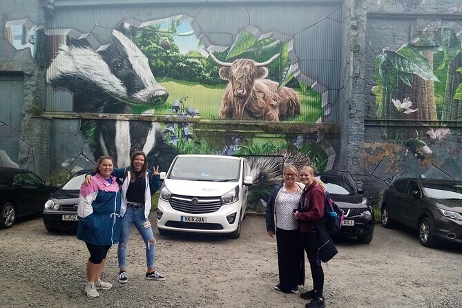 Glasgow Street Art Daily Walking Tour: 2pm - Stop-by-stop: Wind Power, the taxi, Billy Connolly, and more