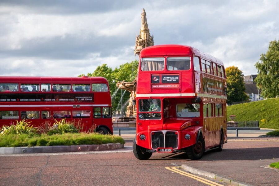 Glasgow: Vintage Bus Tour with Afternoon Tea or Gin - Boarding Glasgow on a vintage Routemaster double-decker