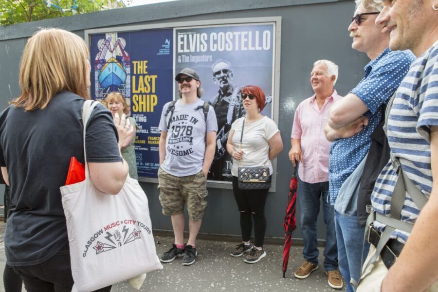 Glasgow's Music Mile Tour - From the myths to the stage: finishing at King Tut’s Wah Wah Hut