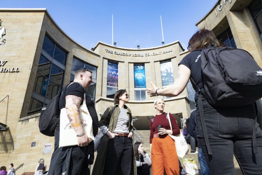 Glasgow's Music Mile Tour - The Apollo and Celtic Connections: why the tour starts with legacy
