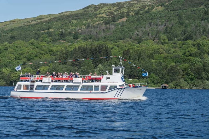 Loch Katrine – National Park Natural Wonders Scenic Cruise - Trossachs Pier after the cruise: café, souvenirs, bikes, and the Scenic Tower