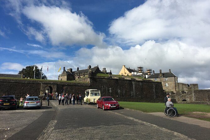 Luxury/Private Day Tour Glasgow to Stirling/Falkirk/Distillery - Wallace Monument: shuttle up or climb the steps for the view