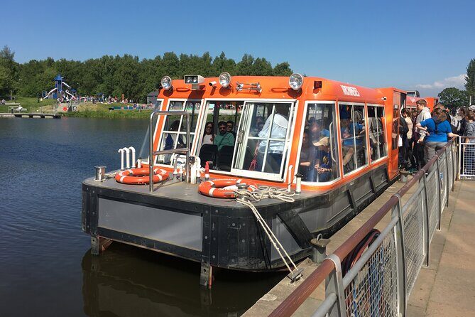 Luxury/Private Day Tour Glasgow to Stirling/Falkirk/Distillery - Falkirk Wheel: the rotating boat lift plus a built-in lunch break